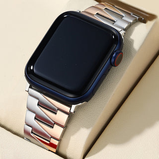 Zweifarbiges Uhrenarmband für Damen, ultraleichtes und dünnes Design