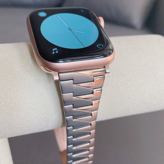 Zweifarbiges Uhrenarmband für Damen, ultraleichtes und dünnes Design