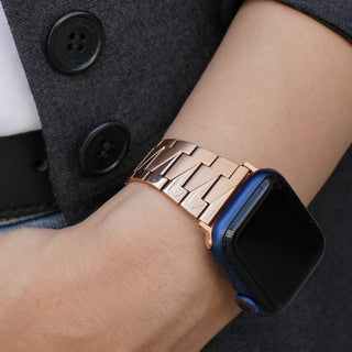 Zweifarbiges Uhrenarmband für Damen, ultraleichtes und dünnes Design