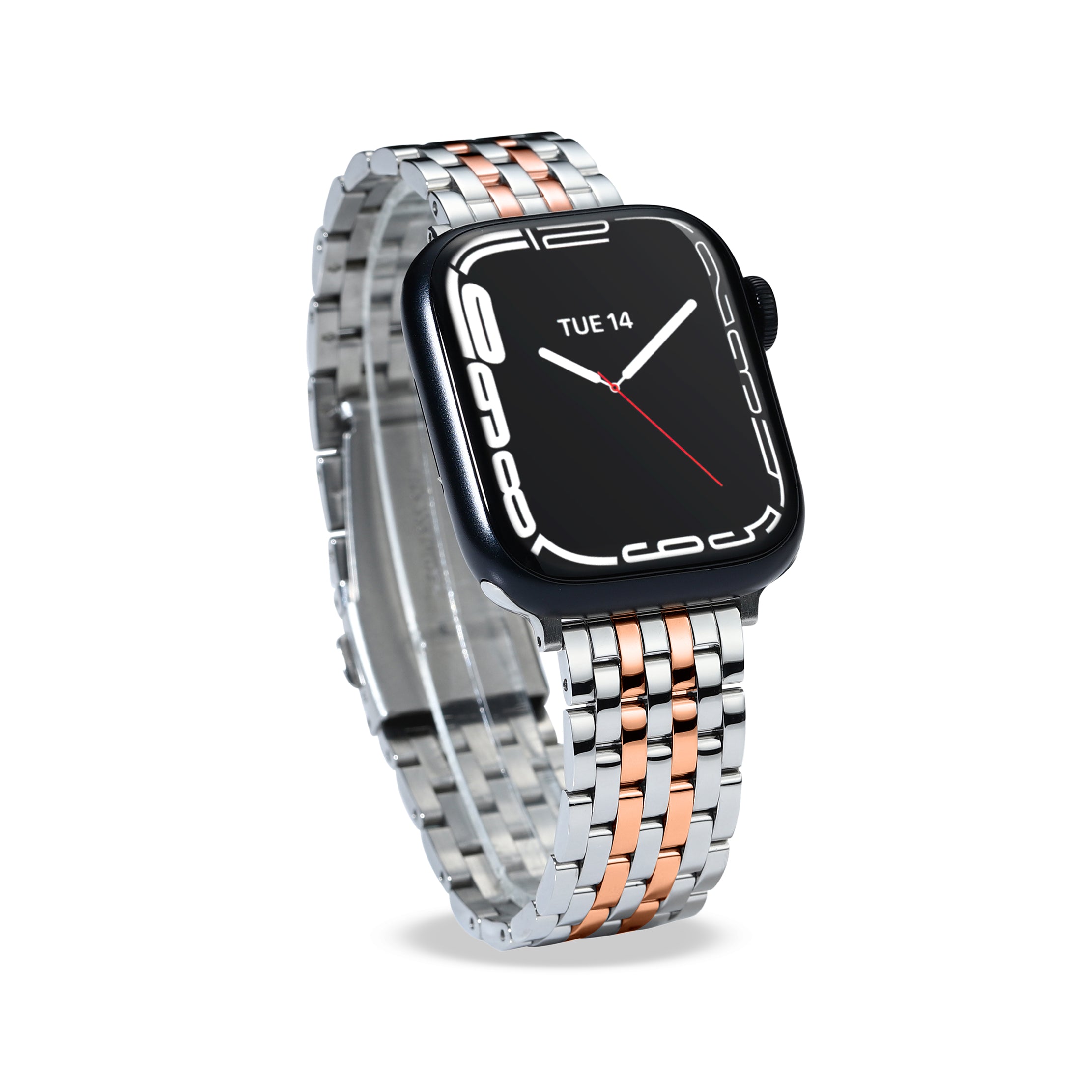 Klassische Seven-Link-Uhrenarmbänder für die Apple Watch