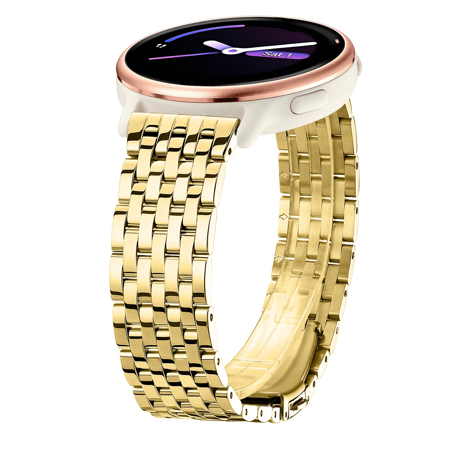 20mm Classic Stainless Steel Watch Band for Garmin
