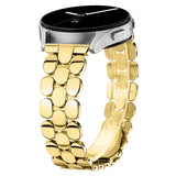 Designer Bands for Samsung Galaxy Watch 7/6/5/4 40mm 44mm Active 2 FE 40mm 44mm/Watch 6/4 Classic/5 Pro/3, 20mm Stainless Steel Metal for Samsung Watc