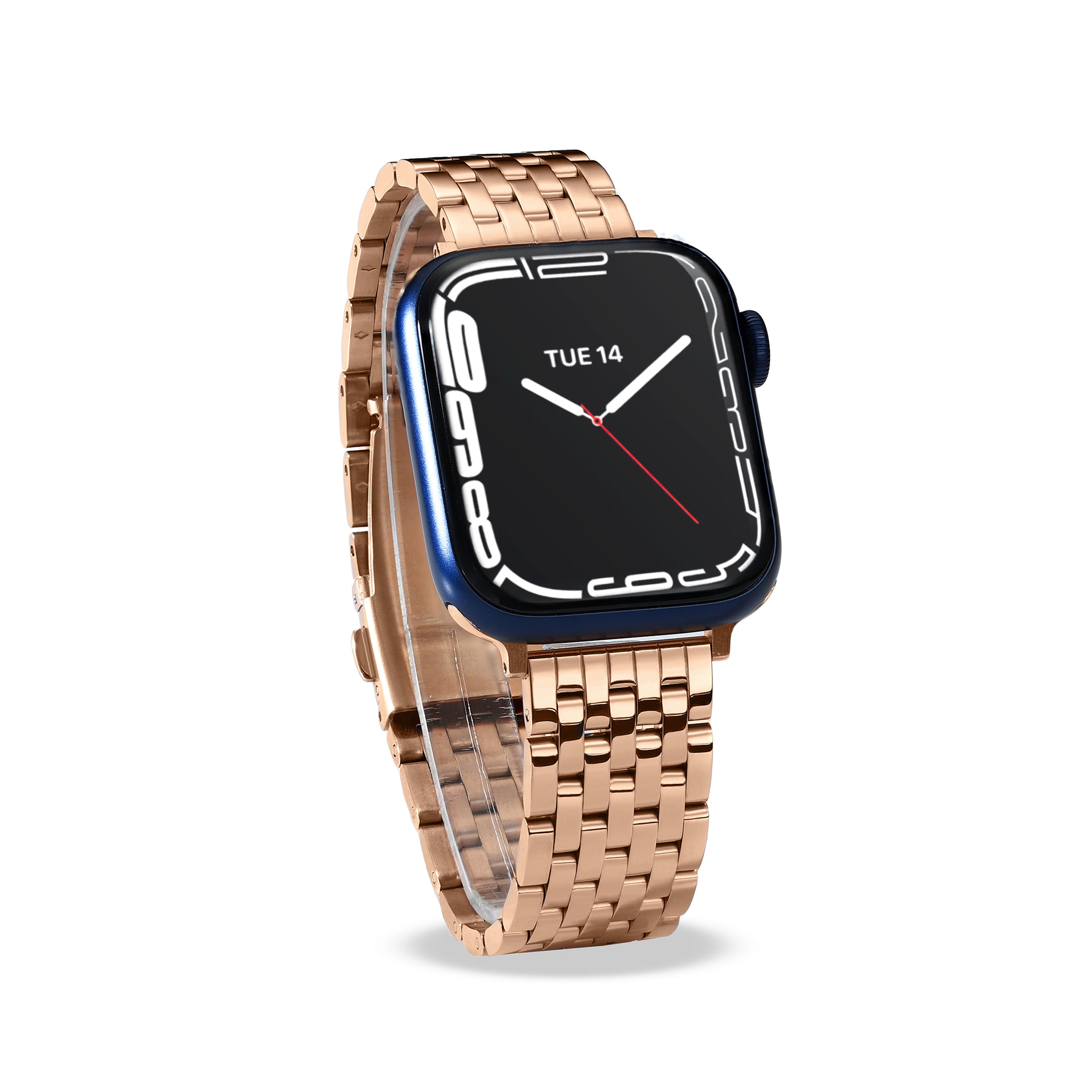 Klassische Seven-Link-Uhrenarmbänder für die Apple Watch