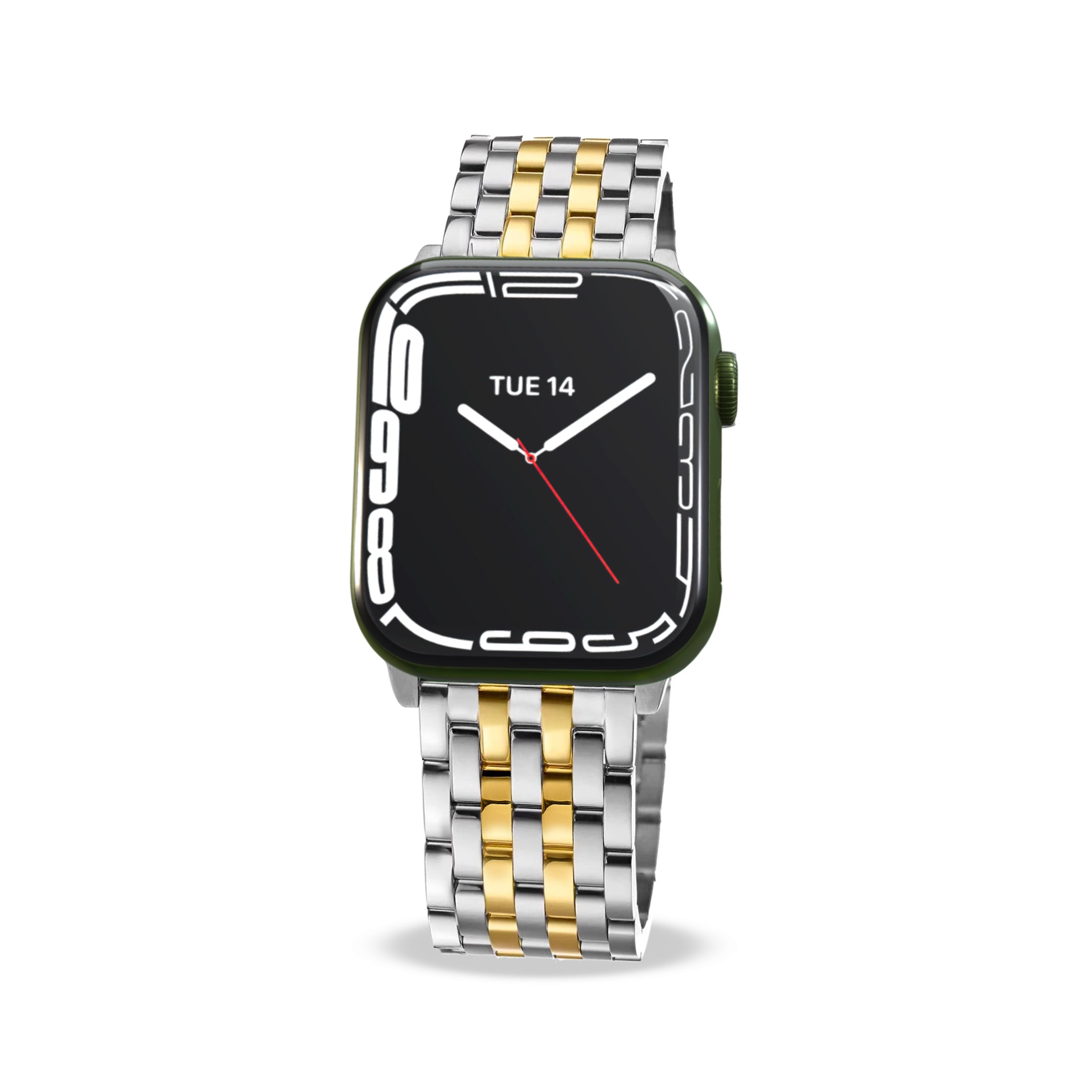 Klassische Seven-Link-Uhrenarmbänder für die Apple Watch