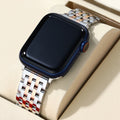 Klassische Seven-Link-Uhrenarmbänder für die Apple Watch