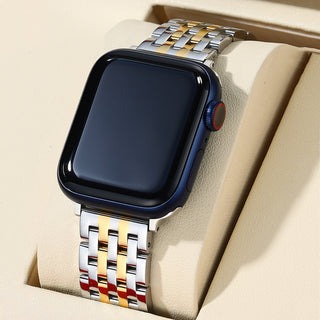 Klassische Seven-Link-Uhrenarmbänder für die Apple Watch