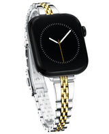 Slim Stainless Steel Watch Band for Apple Watch Series 11, 10, 9, 8, 7, 6, 5, 4, 3, 2, 1 and SE 3/2/1 for Women