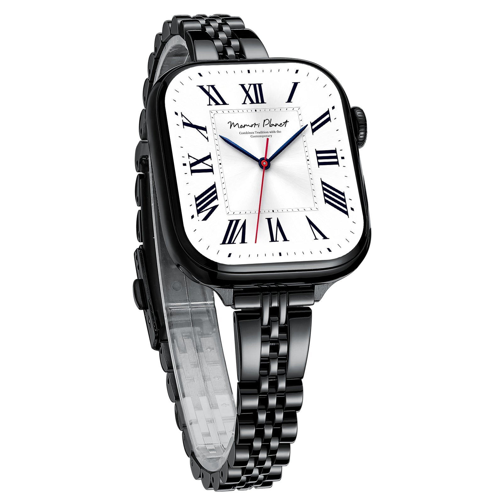 Slim Stainless Steel Watch Band for Apple Watch Series 11, 10, 9, 8, 7, 6, 5, 4, 3, 2, 1 and SE 3/2/1 for Women