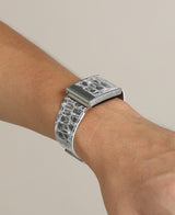 Himalaya Leather Band for Whoop (White/Grey)