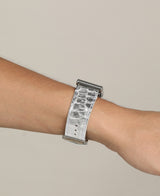 Himalaya Leather Band for Whoop (White/Grey)