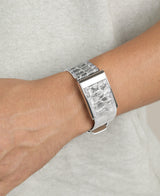 Himalaya Leather Band for Whoop (White/Grey)