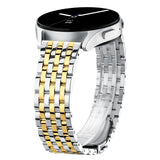 Classic Bands for Samsung Galaxy Watch 7/6/5/4 40mm Active 2 FE 40mm 44mm/Watch 6/4 Classic/5 Pro/3, 20mm Stainless Steel Metal for Samsung Watch Bands Women