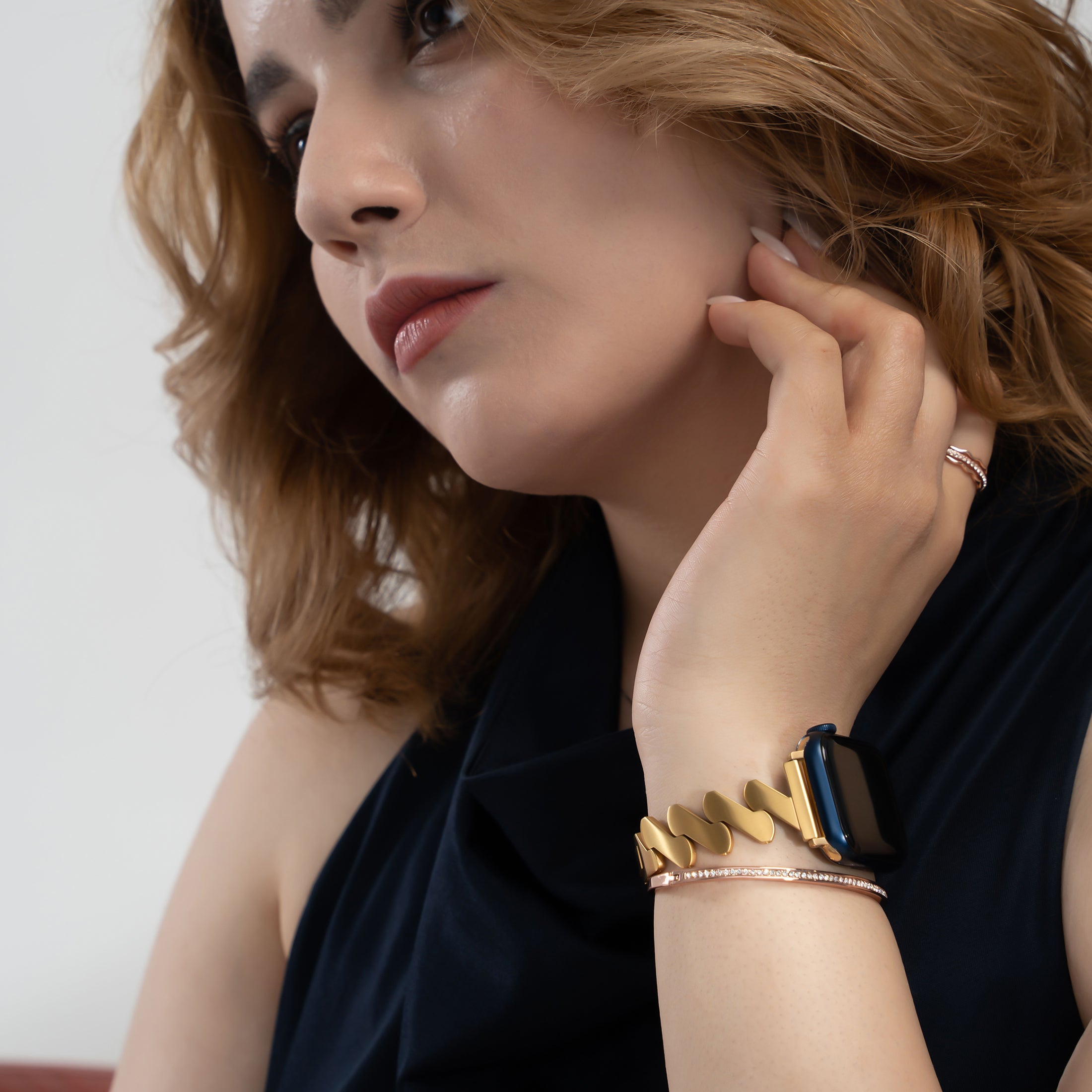 Apple Watch Band Wave Cuff Band