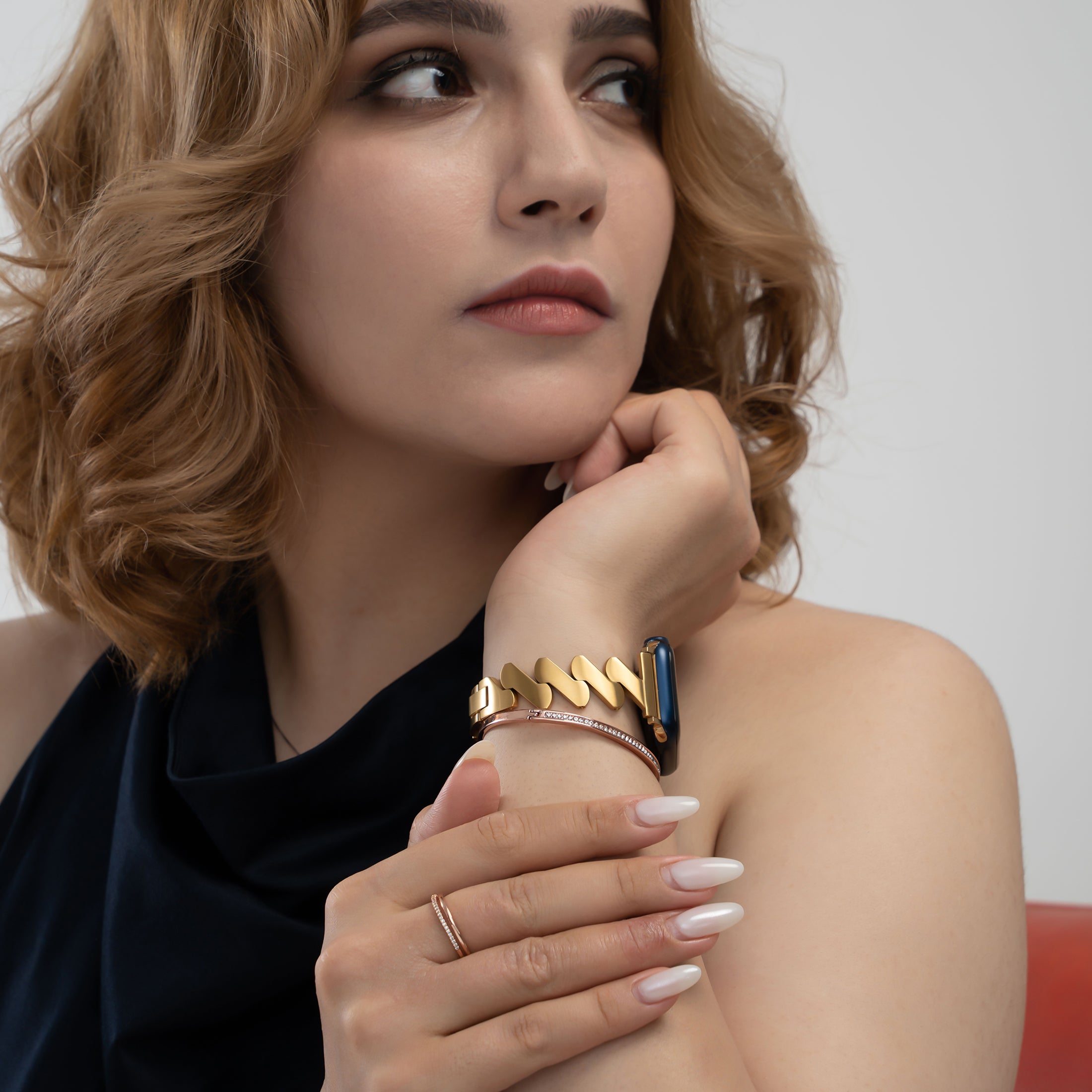 Apple Watch Band Wave Cuff Band