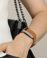 Brown Leather Band for Whoop for Women