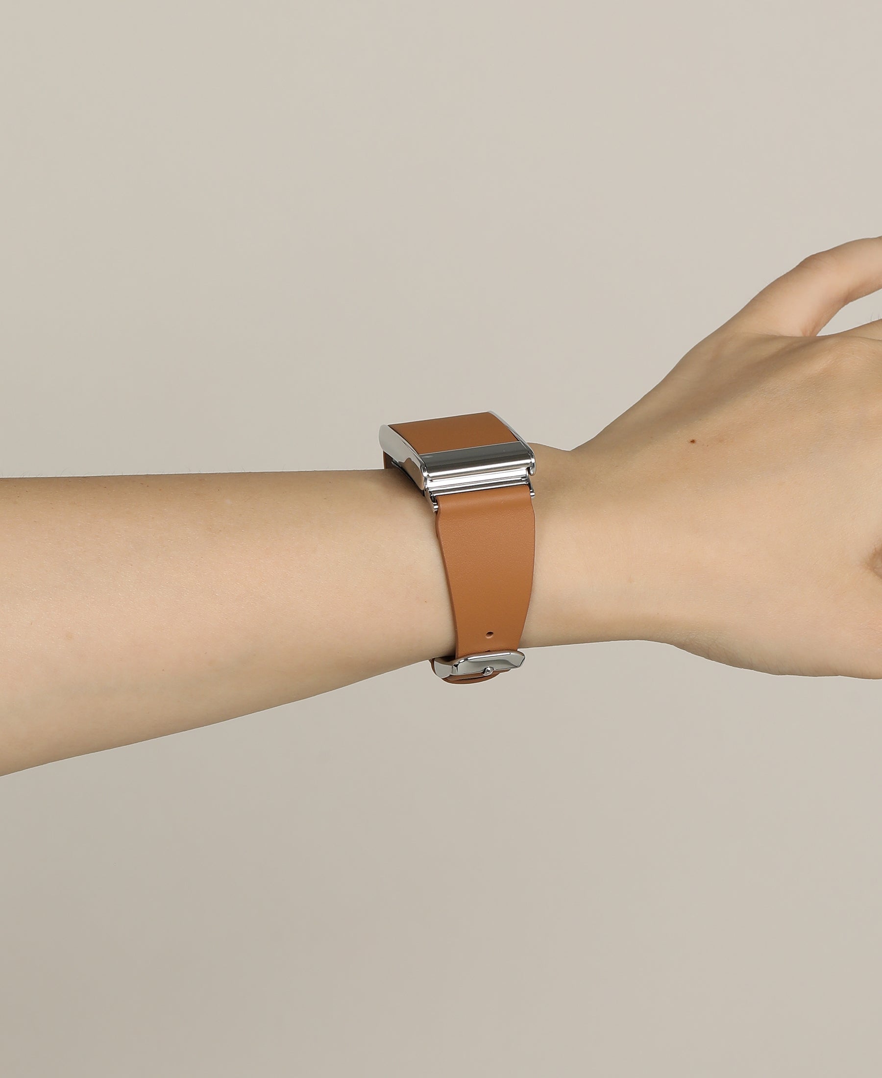 Brown Leather Band for Whoop for Women