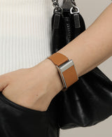 Brown Leather Band for Whoop for Women