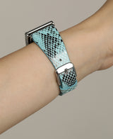 Python Print Genuine Leather Band for Whoop for Women