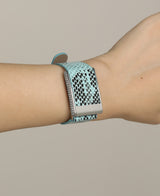 Python Print Genuine Leather Band for Whoop for Women