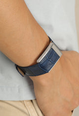 Genuine Leather Straps with Diamond for Whoop