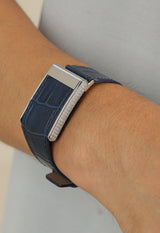 Genuine Leather Straps with Diamond for Whoop