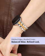 Elegant Stainless Steel Watch Bands for Apple Watch