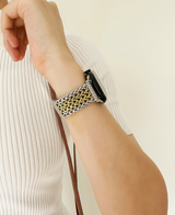 Modern Chain-Link Braided Stainless Steel Band for Apple Watch