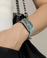 Python Print Genuine Leather Band for Whoop for Women