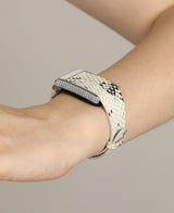 Python Print Genuine Leather Band for Whoop for Women