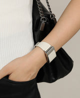 Ivory White Leather Band for Whoop for Women