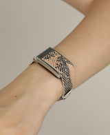 Python Print Genuine Leather Band for Whoop for Women