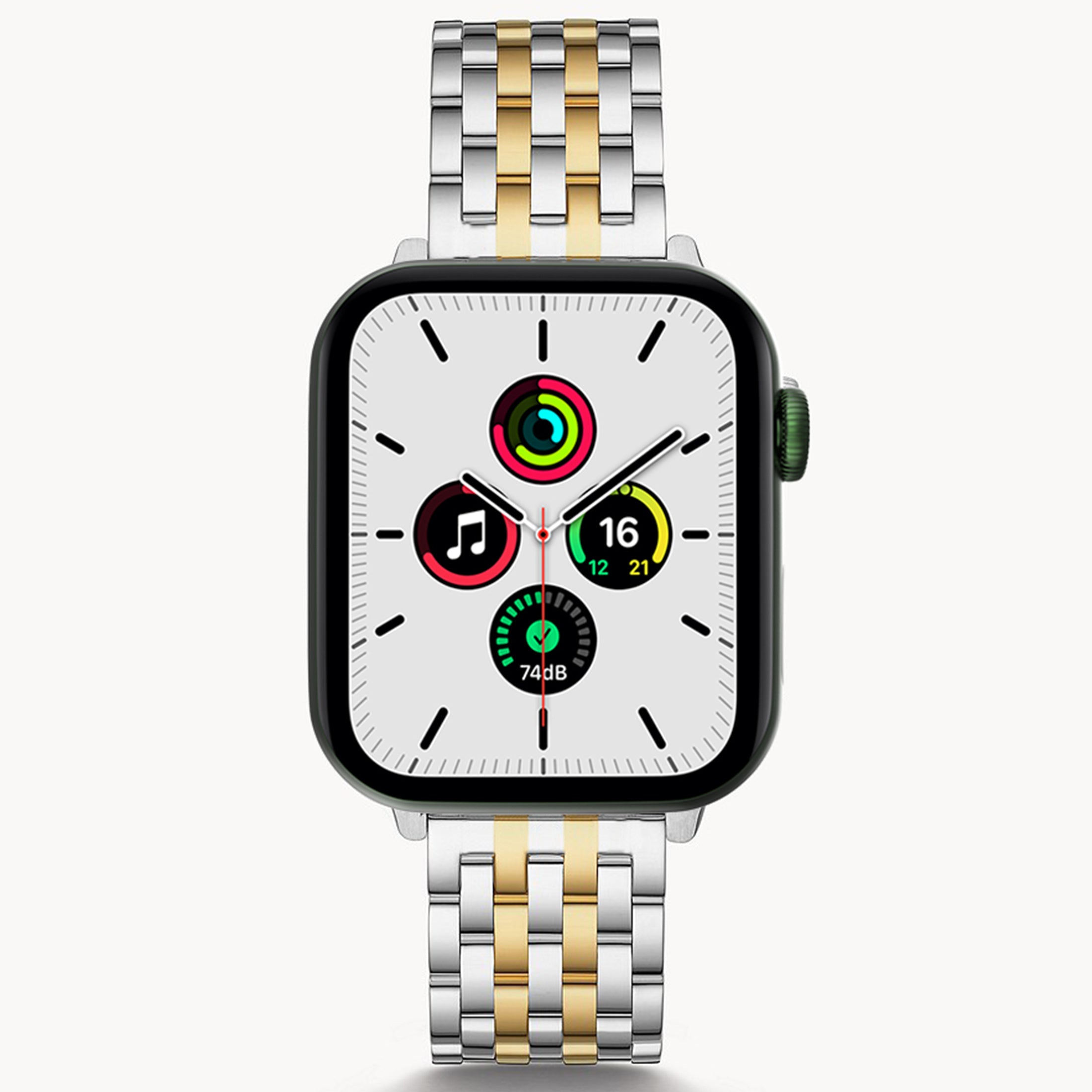 Klassische Seven-Link-Uhrenarmbänder für die Apple Watch