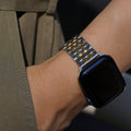 Klassische Seven-Link-Uhrenarmbänder für die Apple Watch
